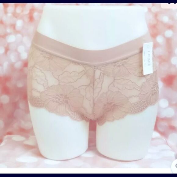 💥 I Lumie Boy short Sexy Floral Lace  Panties M - Picture 1 of 11